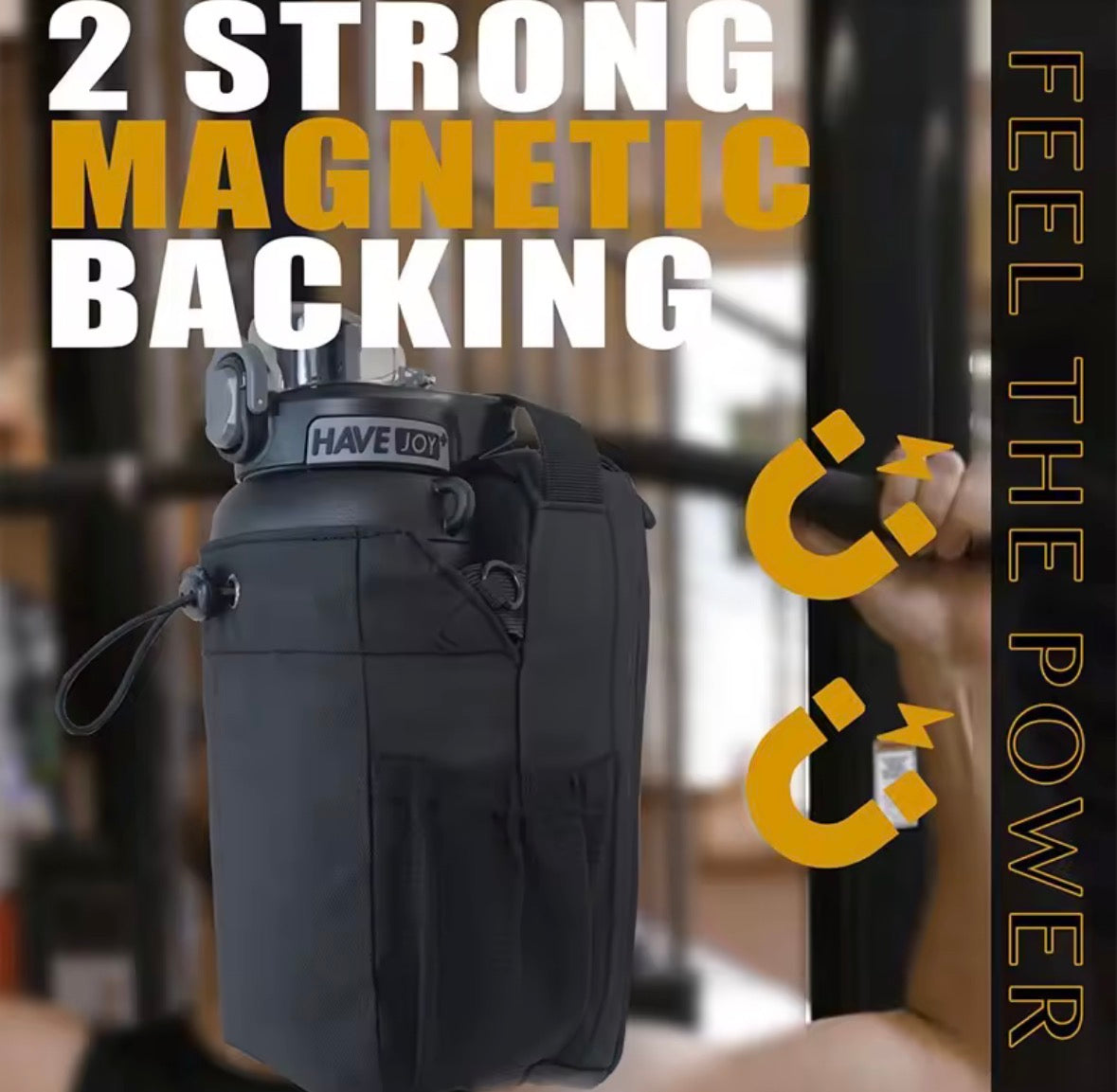Magnetic Gym Bag