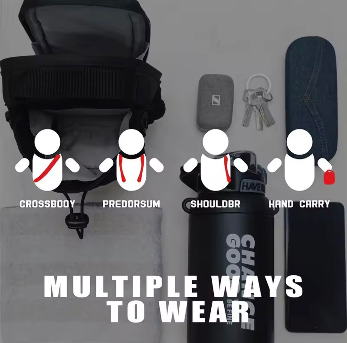 Magnetic Gym Bag